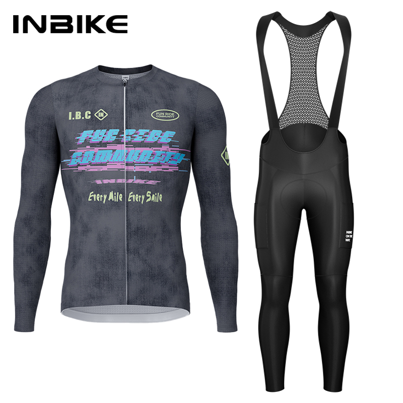 Cycling Gear Jersey - INBIKE printemps automne ensemble de cyclisme